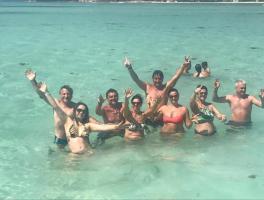 Rejane, Lucio, Carmen, Vasco, Paulo, Vanderleia, Gecilda e Vitório / Punta Cana