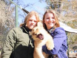 Michel Caglioni e Marivete Consalter / Zoologico de Buenos Aires