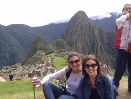 Beatriz Genari e Graciele Muller / Machu Picchu - Peru