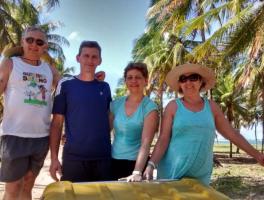 Moacir e Alice Broetto, Adriane e Edson Wollmuth / Porto de Galinhas - PE