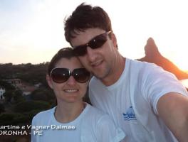 Aline e Vagner - Fernando de Noronha/PE