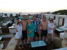 Augusto, Diana, Dianara, Saruel, Michele e Everton / Fortaleza com Jericoacoara