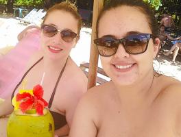 Daiane e Deisi Zugno - Porto Seguro