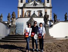 Francisca Rigo, Beatriz Benetti e Maria Mazzarolo - Congonhas/MG
