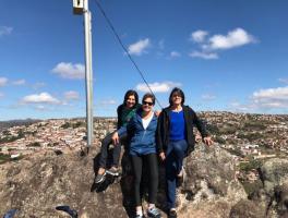 Francisca Rigo, Beatriz Benetti e Maria Mazzarolo - Diamantina/MG