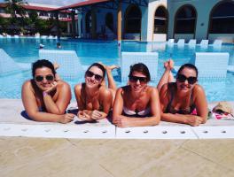 Alexandra, Gabriela, Andiara e Paloma - Grand Palladium Imbassai 