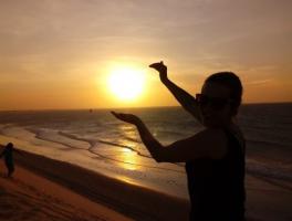 Morgana Peresin - Pôr do sol em Jericoacoara / CE