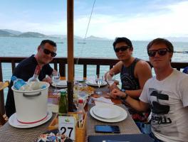 Miguel, Yasunori e Ivan - Florianópolis/SC