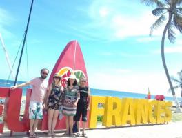 Rodrigo, Paula, Clovis e Elisabete Sangali - Maceió - AL