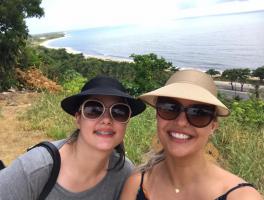 Patricia Rampon e Alexandra Grapegia - Porto Seguro/BA