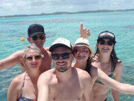 Alisson Campagnollo, Nikellen, Angelica, Valdir e Elaine Carozzi - Porto de Galinhas/PE