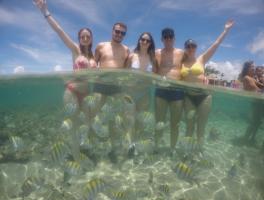 Alisson Campagnollo, Nikellen, Angelica, Valdir e Elaine Carozzi - Porto de Galinhas/PE