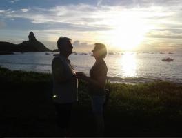 Carmen e Etmar Grellmann - Fernando de Noronha