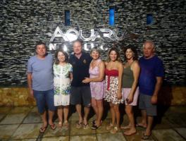 Nadir, Maria, Fernando, Edianes, Tais, Leni e Edgar / Natal - RN